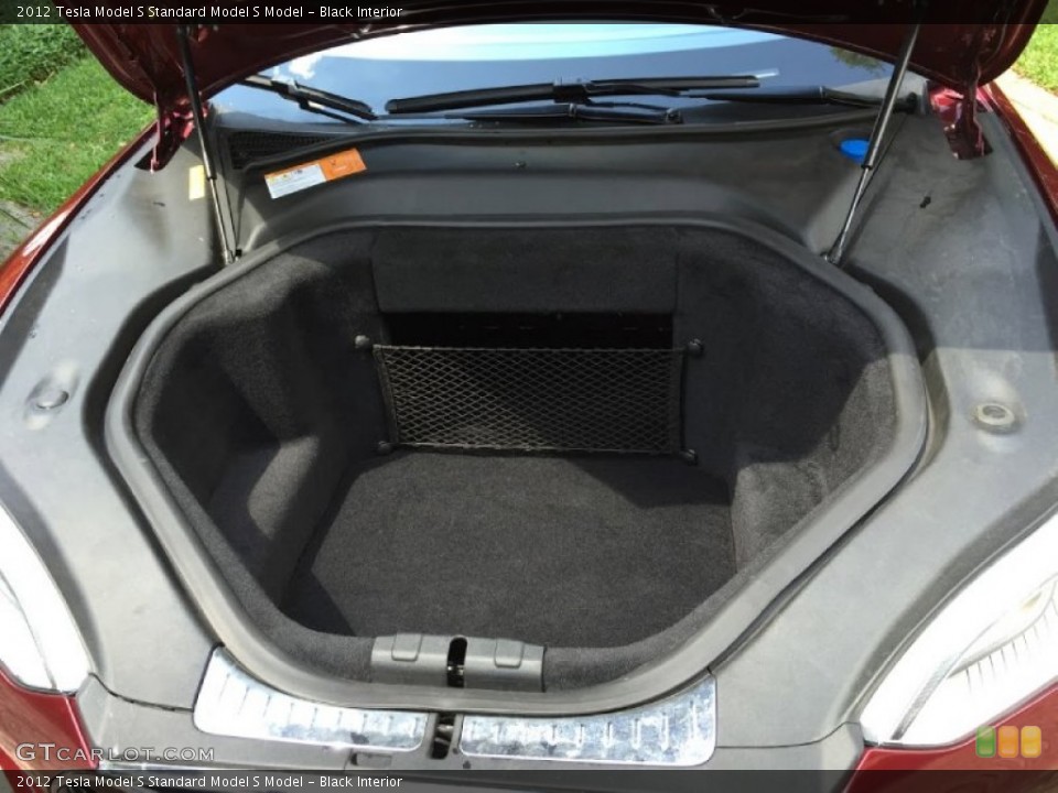 Black Interior Trunk for the 2012 Tesla Model S  #103676721