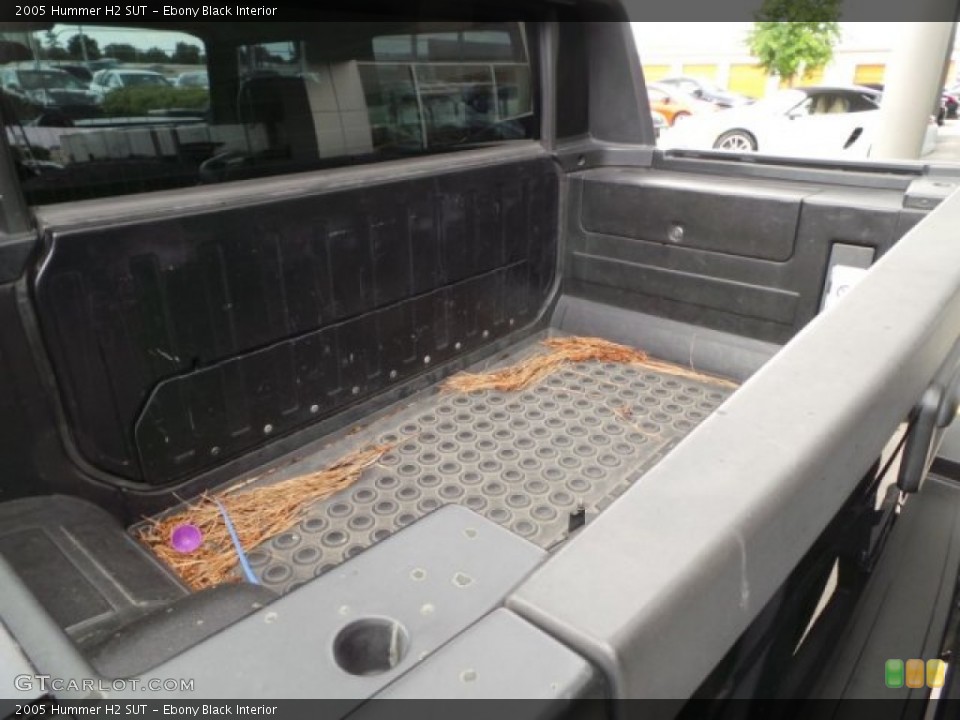 Ebony Black Interior Trunk for the 2005 Hummer H2 SUT #103681452