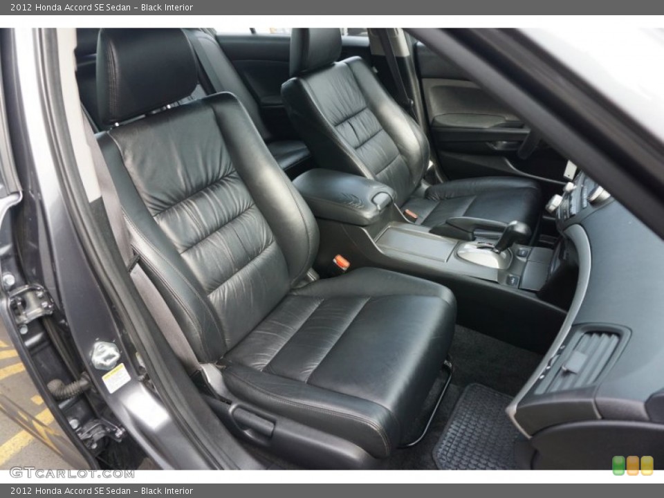 Black Interior Front Seat for the 2012 Honda Accord SE Sedan #103692463