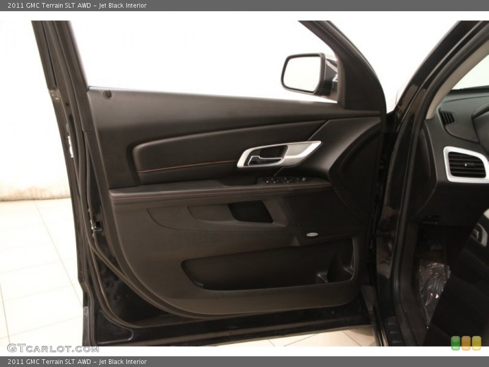 Jet Black Interior Door Panel for the 2011 GMC Terrain SLT AWD #103696830
