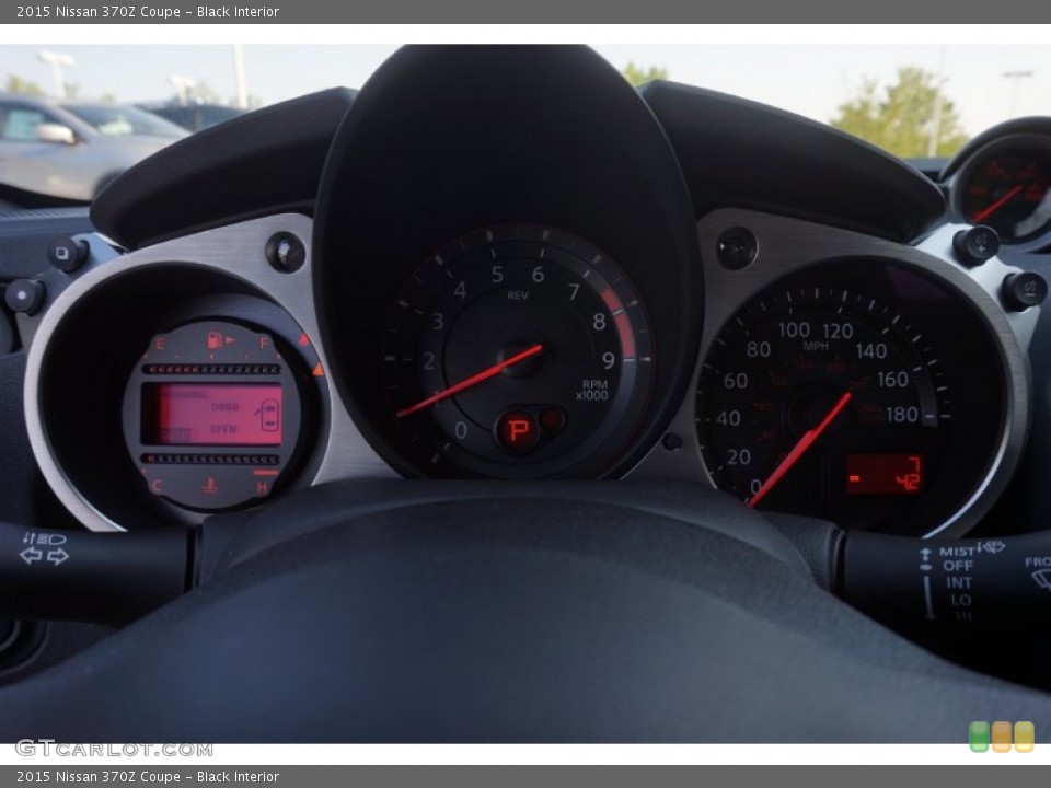Black Interior Gauges for the 2015 Nissan 370Z Coupe #103706010