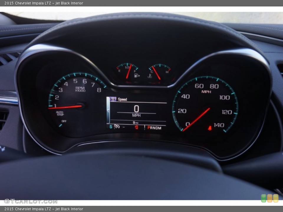 Jet Black Interior Gauges for the 2015 Chevrolet Impala LTZ #103710735
