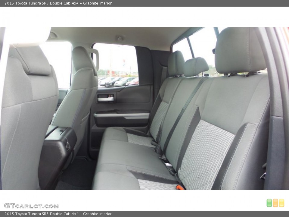 Graphite Interior Rear Seat for the 2015 Toyota Tundra SR5 Double Cab 4x4 #103711713