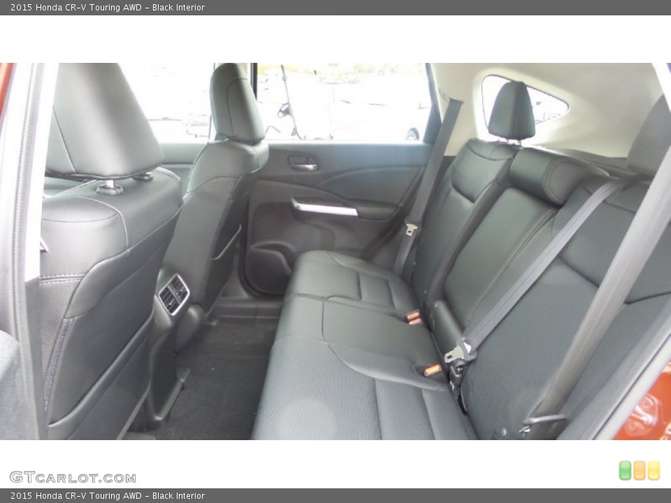 Black Interior Rear Seat for the 2015 Honda CR-V Touring AWD #103712568