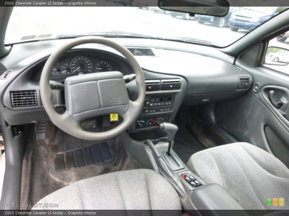 Graphite Interior Photo for the 2002 Chevrolet Cavalier LS Sedan #103714722
