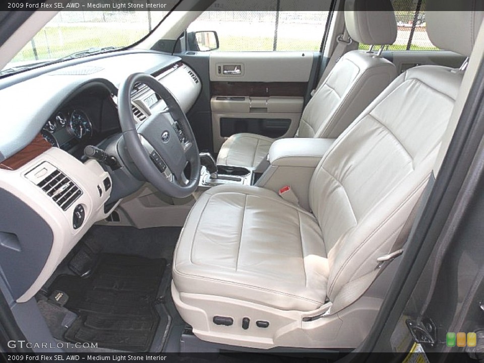 Medium Light Stone Interior Photo for the 2009 Ford Flex SEL AWD #103714863