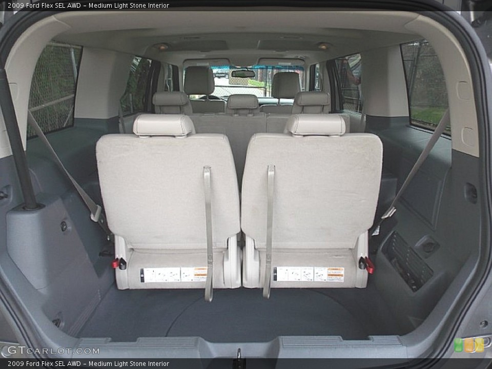 Medium Light Stone Interior Trunk for the 2009 Ford Flex SEL AWD #103714983