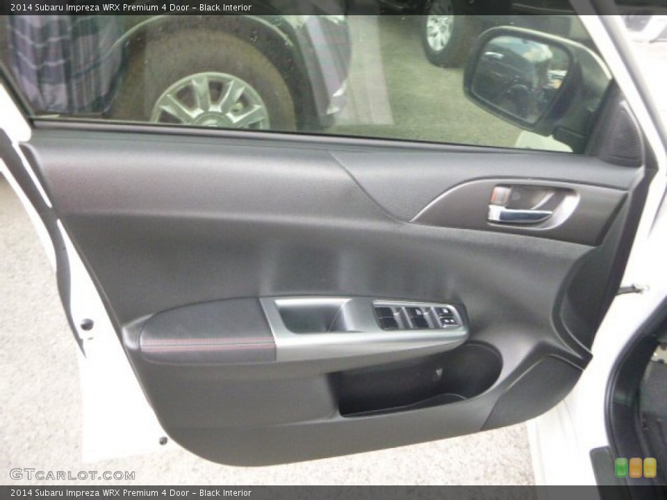 Black Interior Door Panel for the 2014 Subaru Impreza WRX Premium 4 Door #103716099