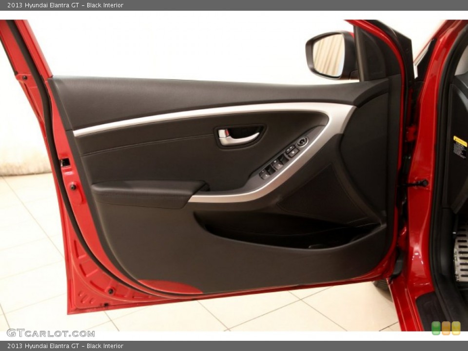 Black Interior Door Panel for the 2013 Hyundai Elantra GT #103722431