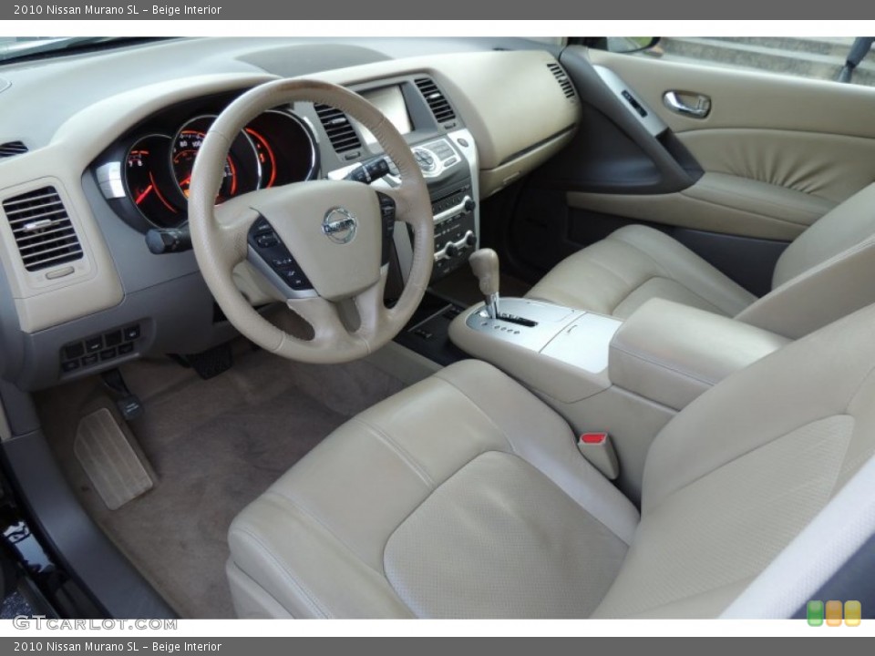 Beige Interior Photo for the 2010 Nissan Murano SL #103724270