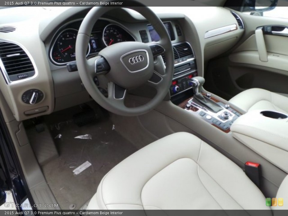 Cardamom Beige Interior Photo for the 2015 Audi Q7 3.0 Premium Plus quattro #103724870