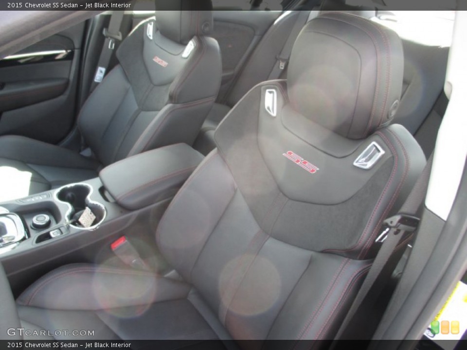 Jet Black 2015 Chevrolet SS Interiors