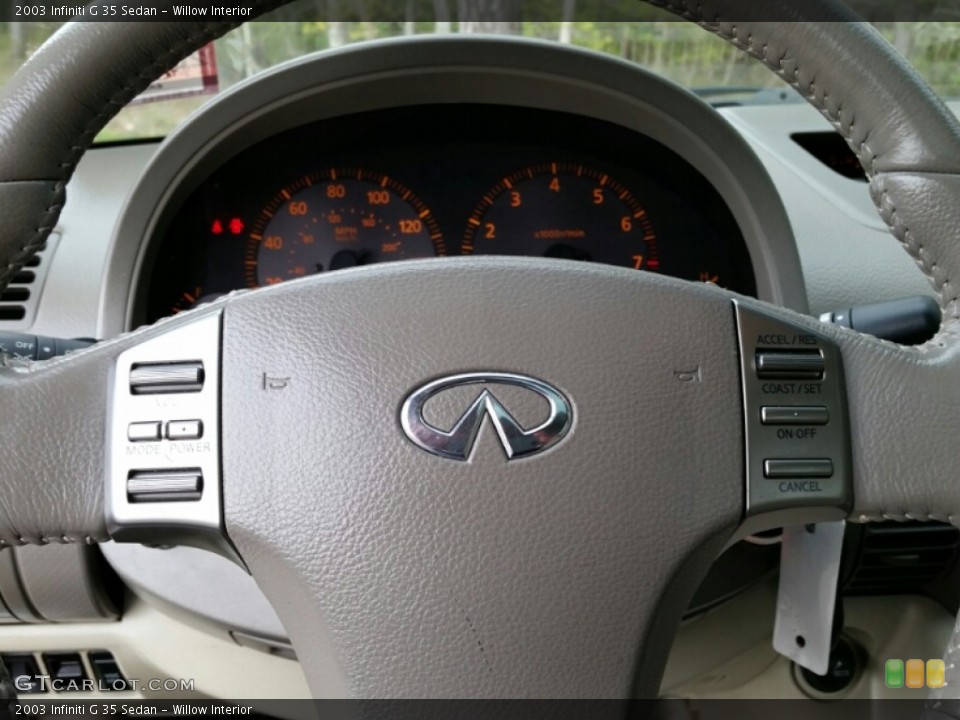 Willow Interior Steering Wheel for the 2003 Infiniti G 35 Sedan #103732274