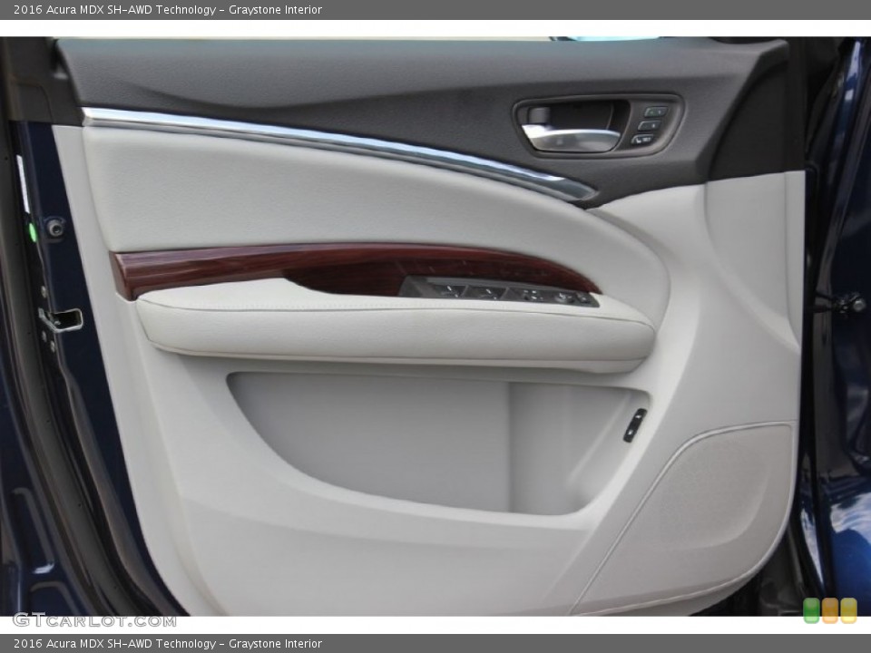 Graystone Interior Door Panel for the 2016 Acura MDX SH-AWD Technology #103733606
