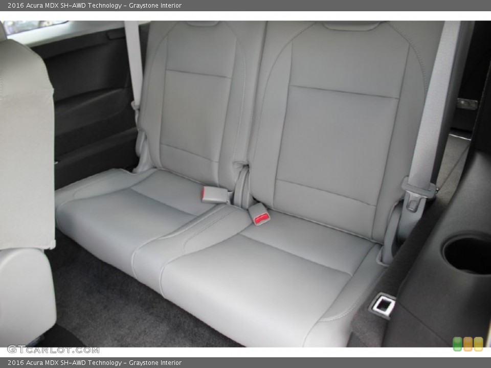 Graystone Interior Rear Seat for the 2016 Acura MDX SH-AWD Technology #103733720