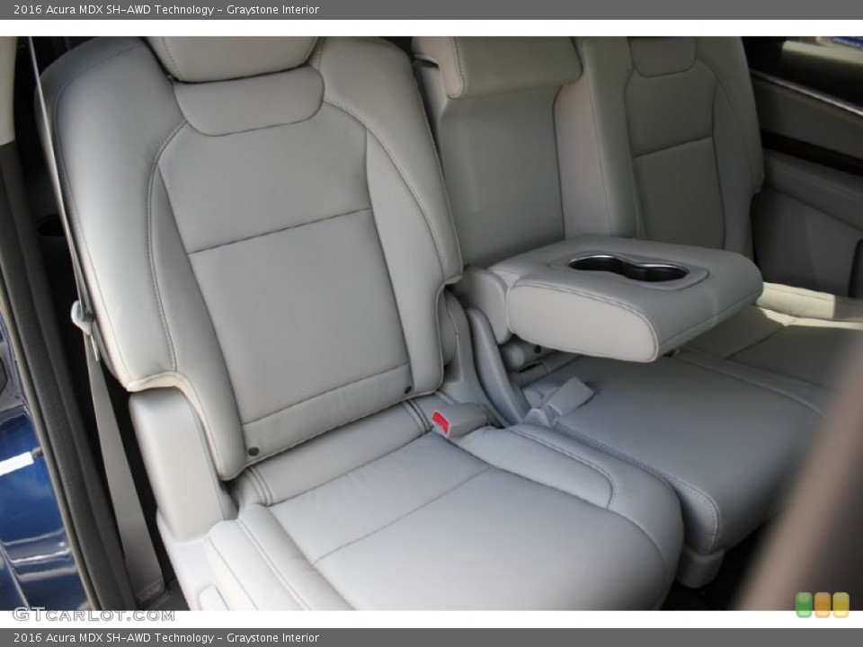 Graystone Interior Rear Seat for the 2016 Acura MDX SH-AWD Technology #103733831