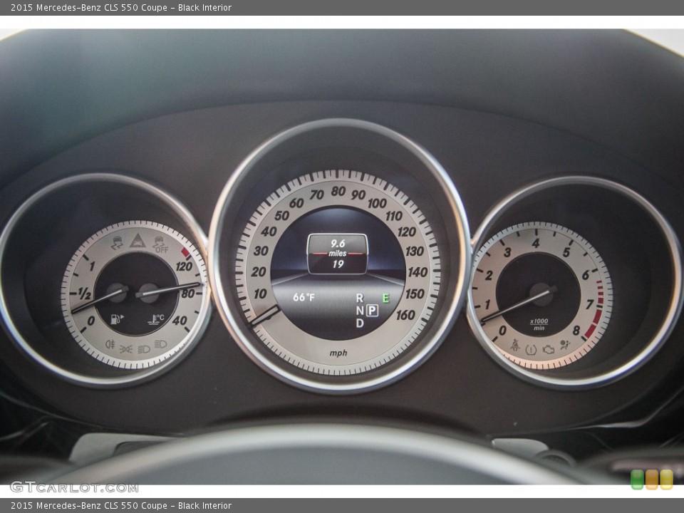 Black Interior Gauges for the 2015 Mercedes-Benz CLS 550 Coupe #103734173