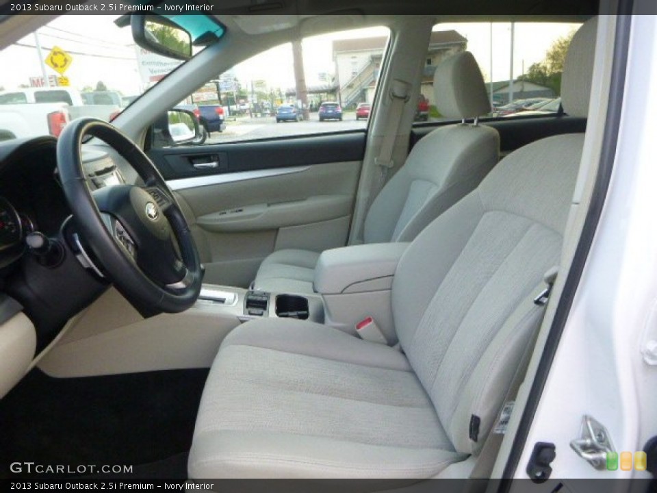 Ivory Interior Photo for the 2013 Subaru Outback 2.5i Premium #103739060