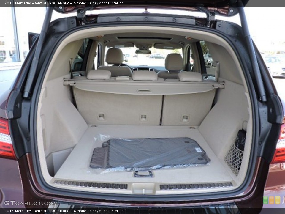 Almond Beige/Mocha Interior Trunk for the 2015 Mercedes-Benz ML 400 4Matic #103741430
