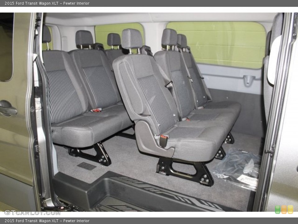 Pewter Interior Rear Seat for the 2015 Ford Transit Wagon XLT #103742327