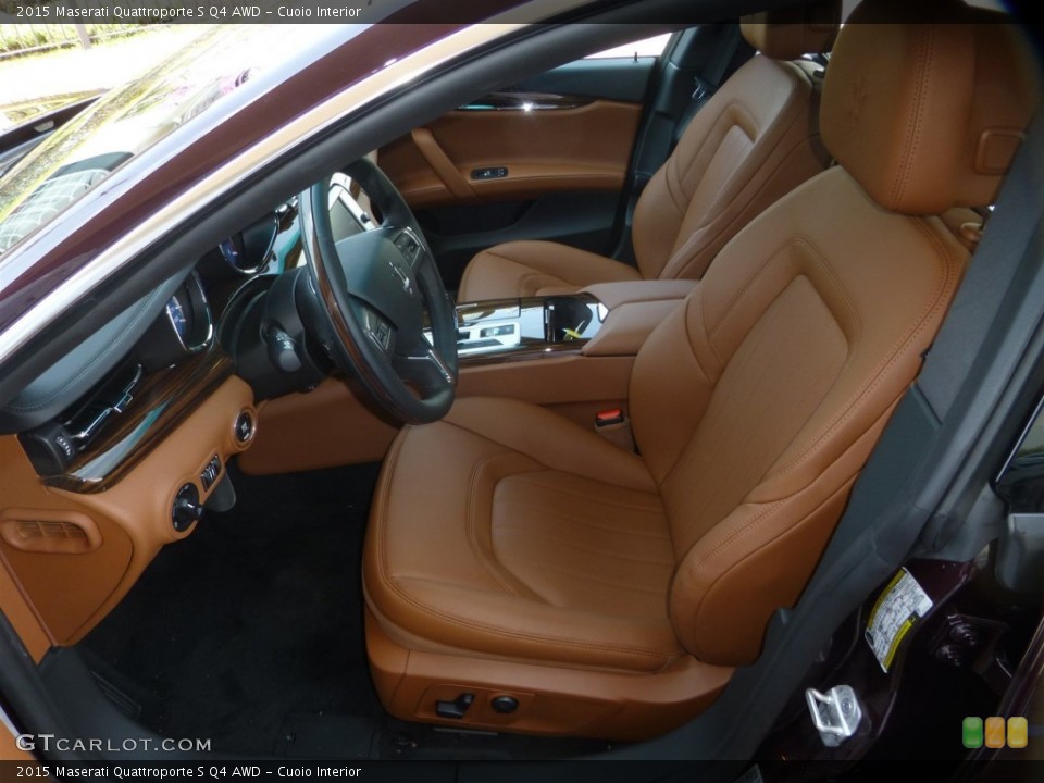 Cuoio 2015 Maserati Quattroporte Interiors