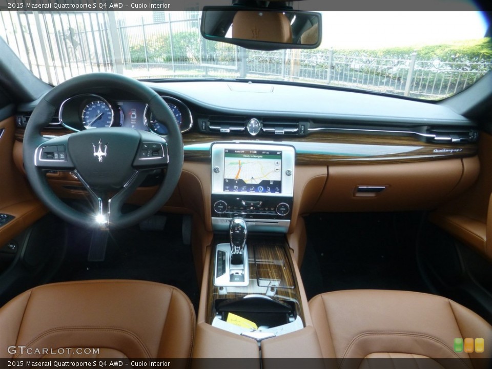 Cuoio Interior Dashboard for the 2015 Maserati Quattroporte S Q4 AWD #103743380