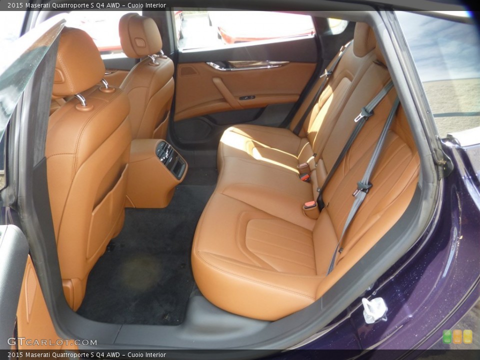 Cuoio Interior Rear Seat for the 2015 Maserati Quattroporte S Q4 AWD #103744127