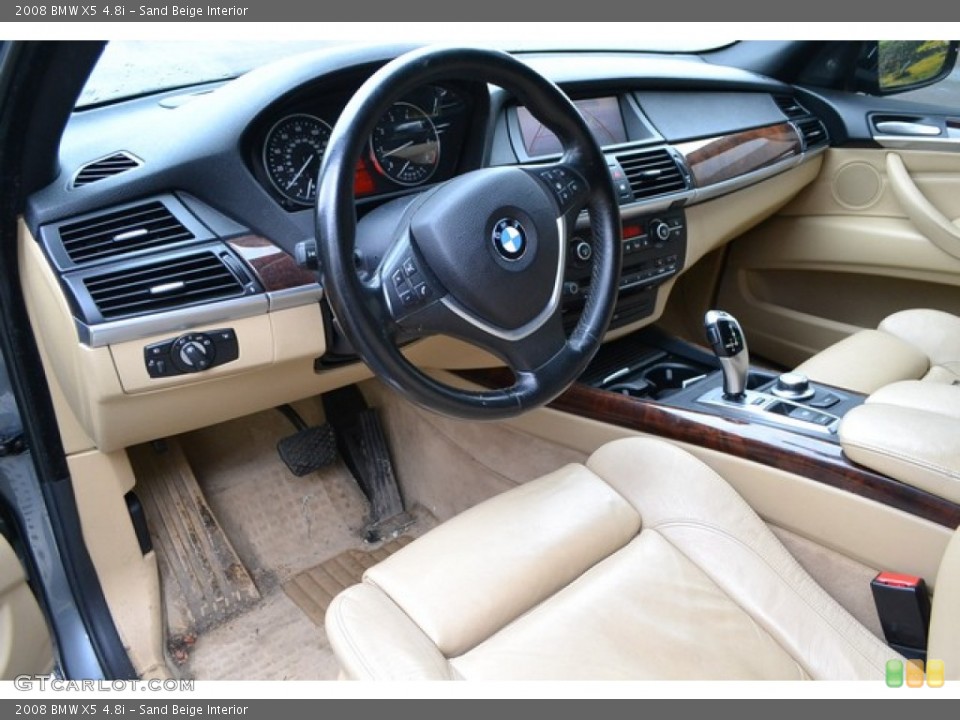 Sand Beige Interior Photo for the 2008 BMW X5 4.8i #103751504