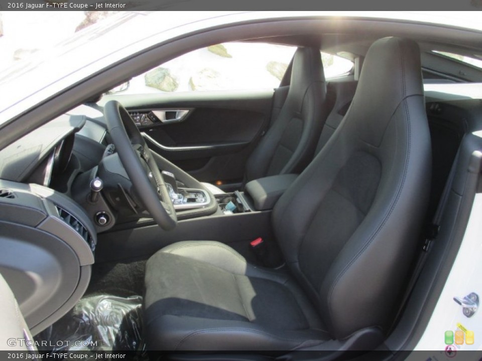 Jet Interior Front Seat for the 2016 Jaguar F-TYPE Coupe #103752875