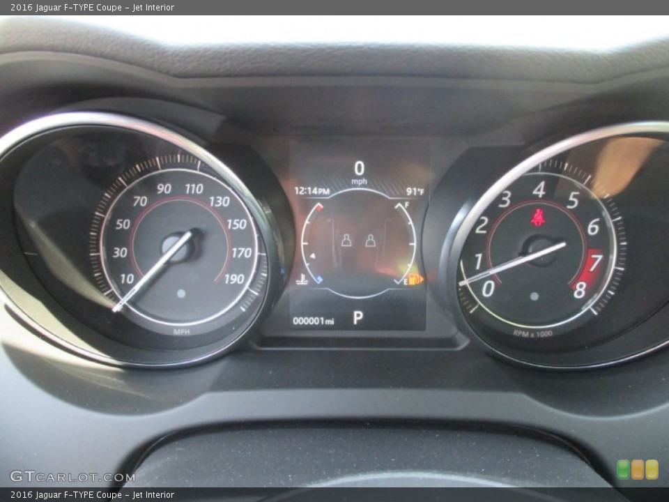 Jet Interior Gauges for the 2016 Jaguar F-TYPE Coupe #103753028