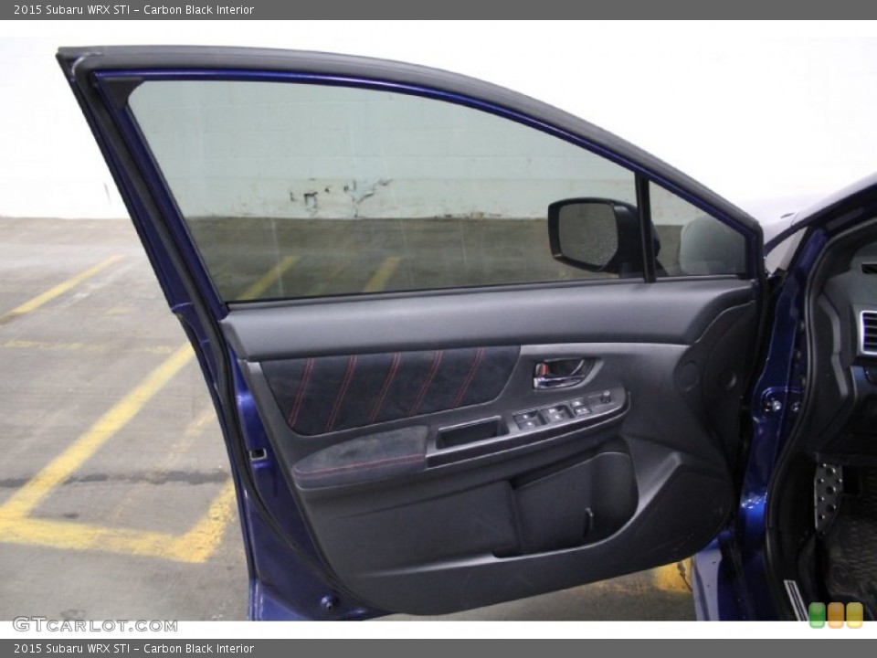 Carbon Black Interior Door Panel for the 2015 Subaru WRX STI #103769807