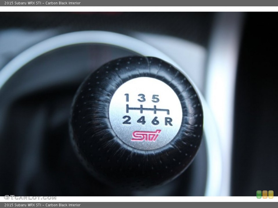 Carbon Black Interior Transmission for the 2015 Subaru WRX STI #103770188
