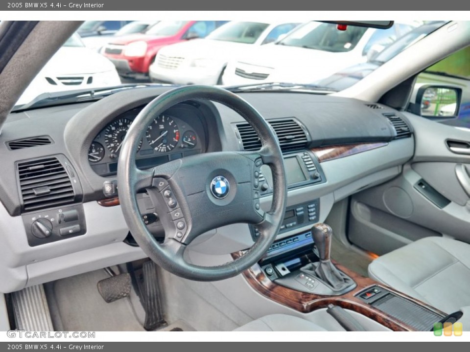 Grey 2005 BMW X5 Interiors