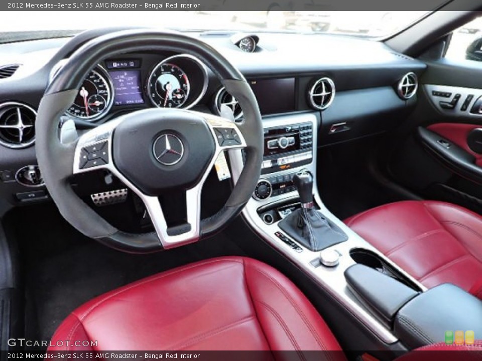 Bengal Red Interior Prime Interior for the 2012 Mercedes-Benz SLK 55 AMG Roadster #103794252