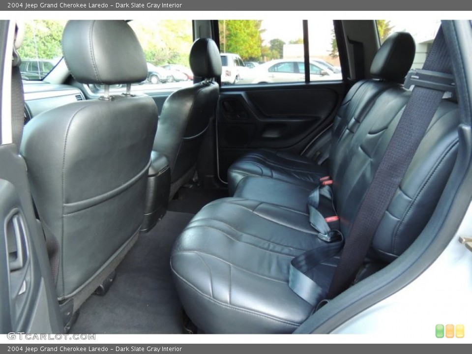 Dark Slate Gray Interior Rear Seat for the 2004 Jeep Grand Cherokee Laredo #103796422