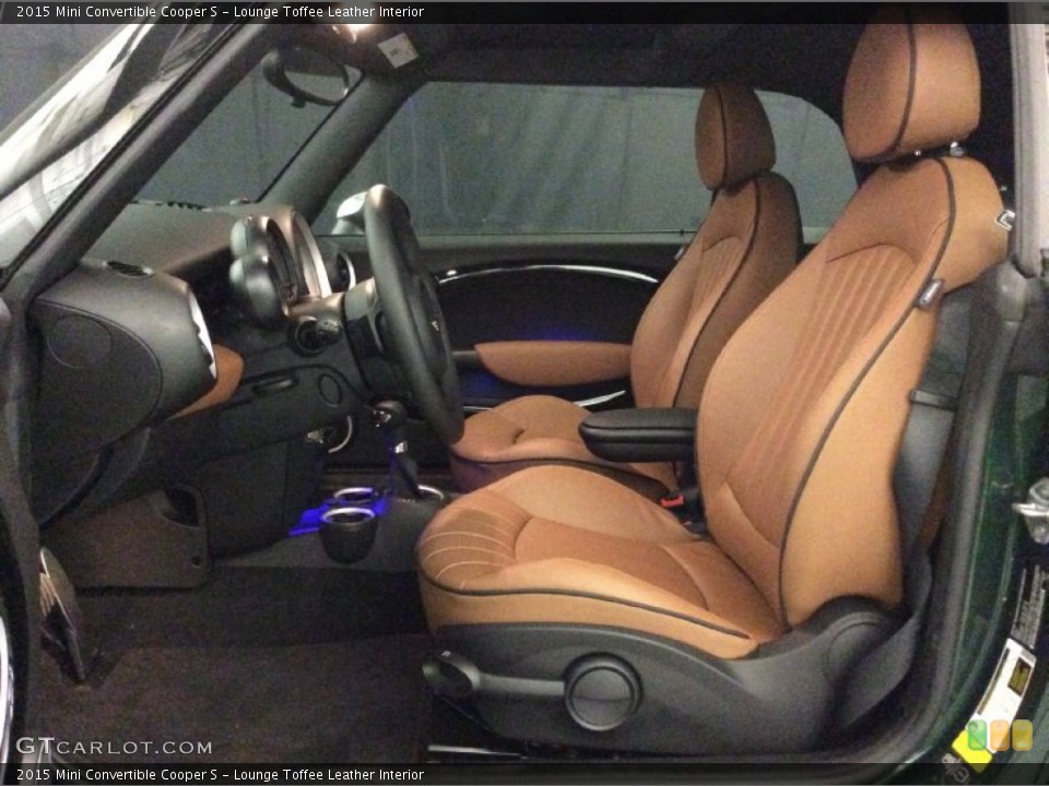 Lounge Toffee Leather 2015 Mini Convertible Interiors