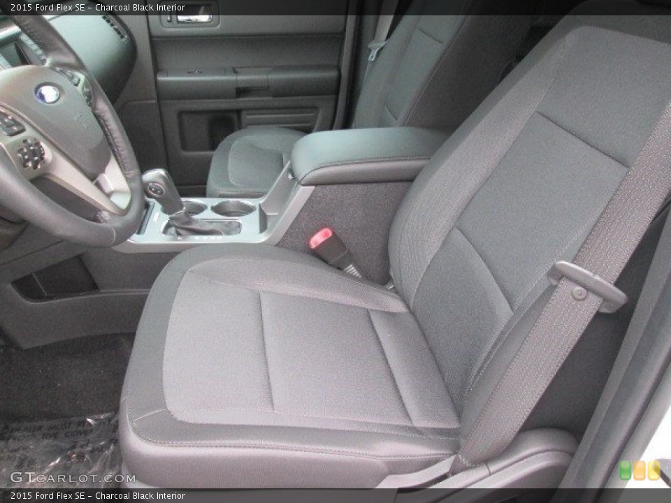 Charcoal Black 2015 Ford Flex Interiors