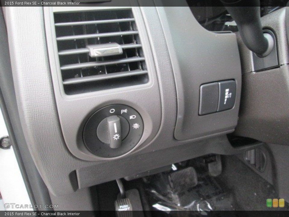 Charcoal Black Interior Controls for the 2015 Ford Flex SE #103808434