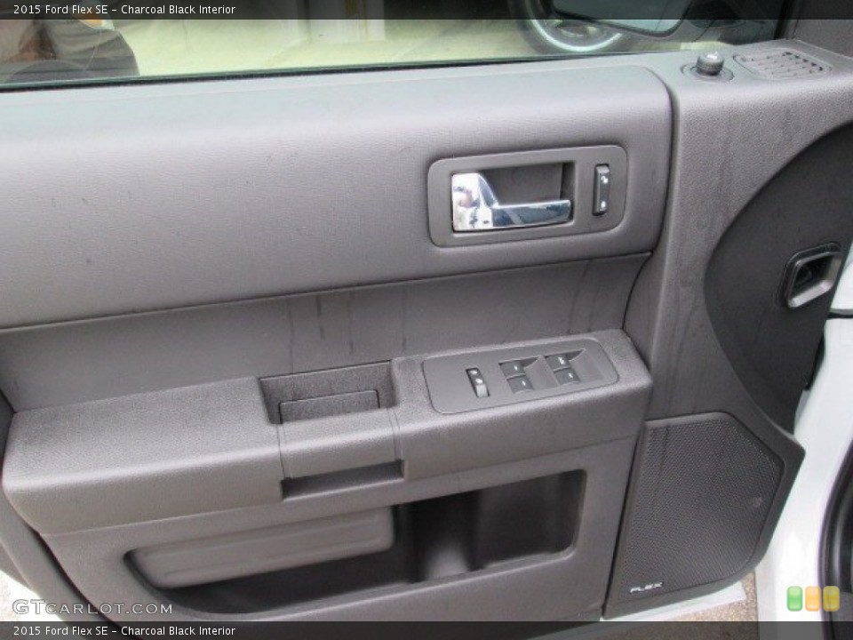 Charcoal Black Interior Door Panel for the 2015 Ford Flex SE #103808459