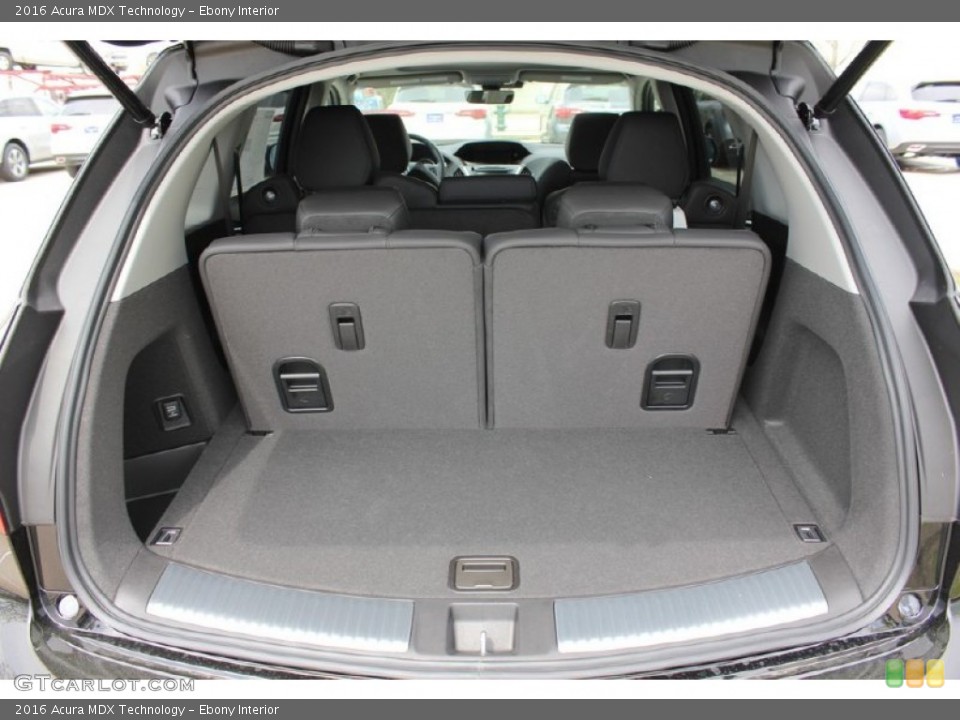 Ebony Interior Trunk for the 2016 Acura MDX Technology #103809406