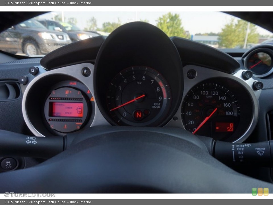 Black Interior Gauges for the 2015 Nissan 370Z Sport Tech Coupe #103809433
