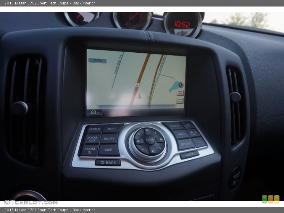Black Interior Navigation for the 2015 Nissan 370Z Sport Tech Coupe #103809457