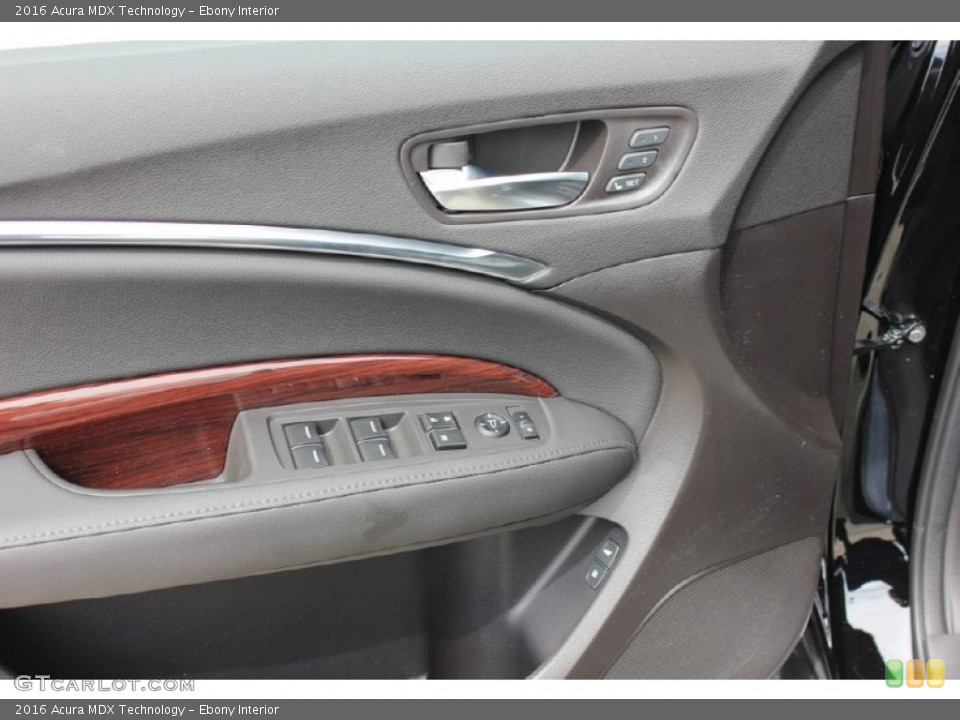 Ebony Interior Door Panel for the 2016 Acura MDX Technology #103809586