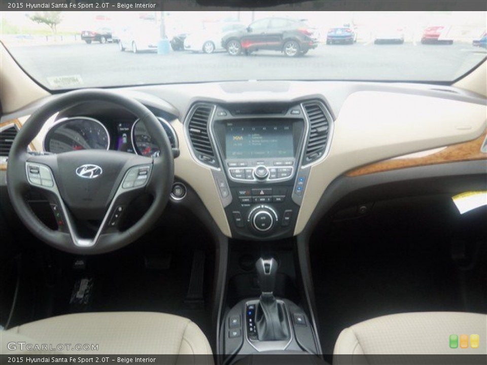 Beige Interior Photo for the 2015 Hyundai Santa Fe Sport 2.0T #103827928