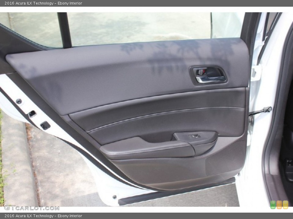Ebony Interior Door Panel for the 2016 Acura ILX Technology #103842242