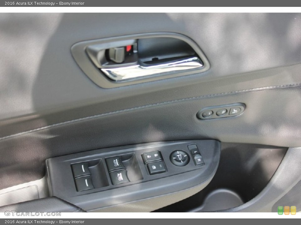 Ebony Interior Controls for the 2016 Acura ILX Technology #103842415