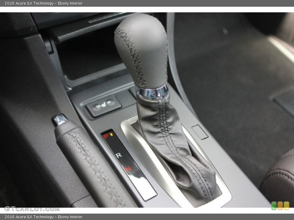 Ebony Interior Transmission for the 2016 Acura ILX Technology #103842689