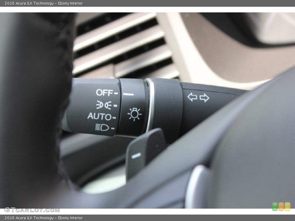 Ebony Interior Controls for the 2016 Acura ILX Technology #103842842