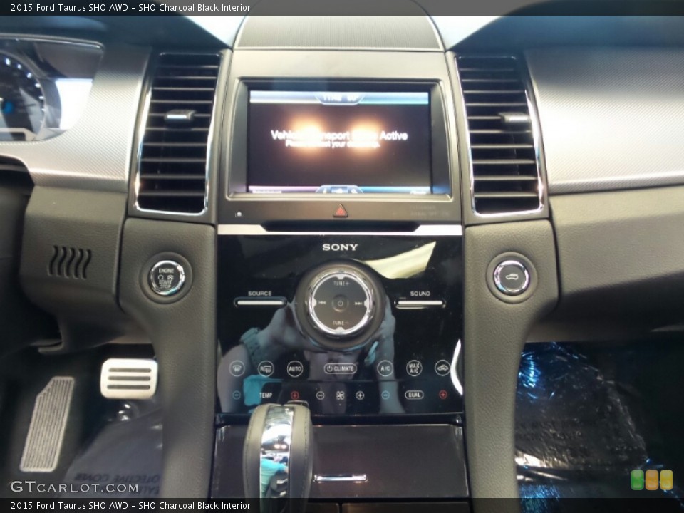 SHO Charcoal Black Interior Controls for the 2015 Ford Taurus SHO AWD #103848092