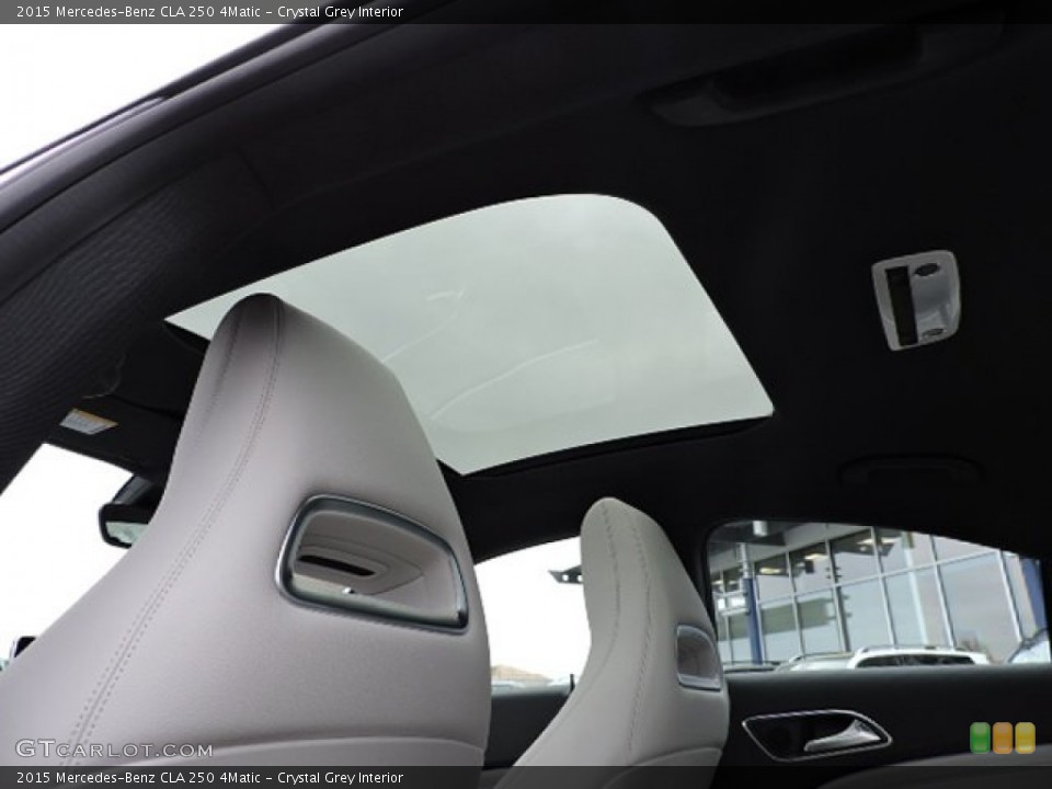 Crystal Grey Interior Sunroof for the 2015 Mercedes-Benz CLA 250 4Matic #103851995